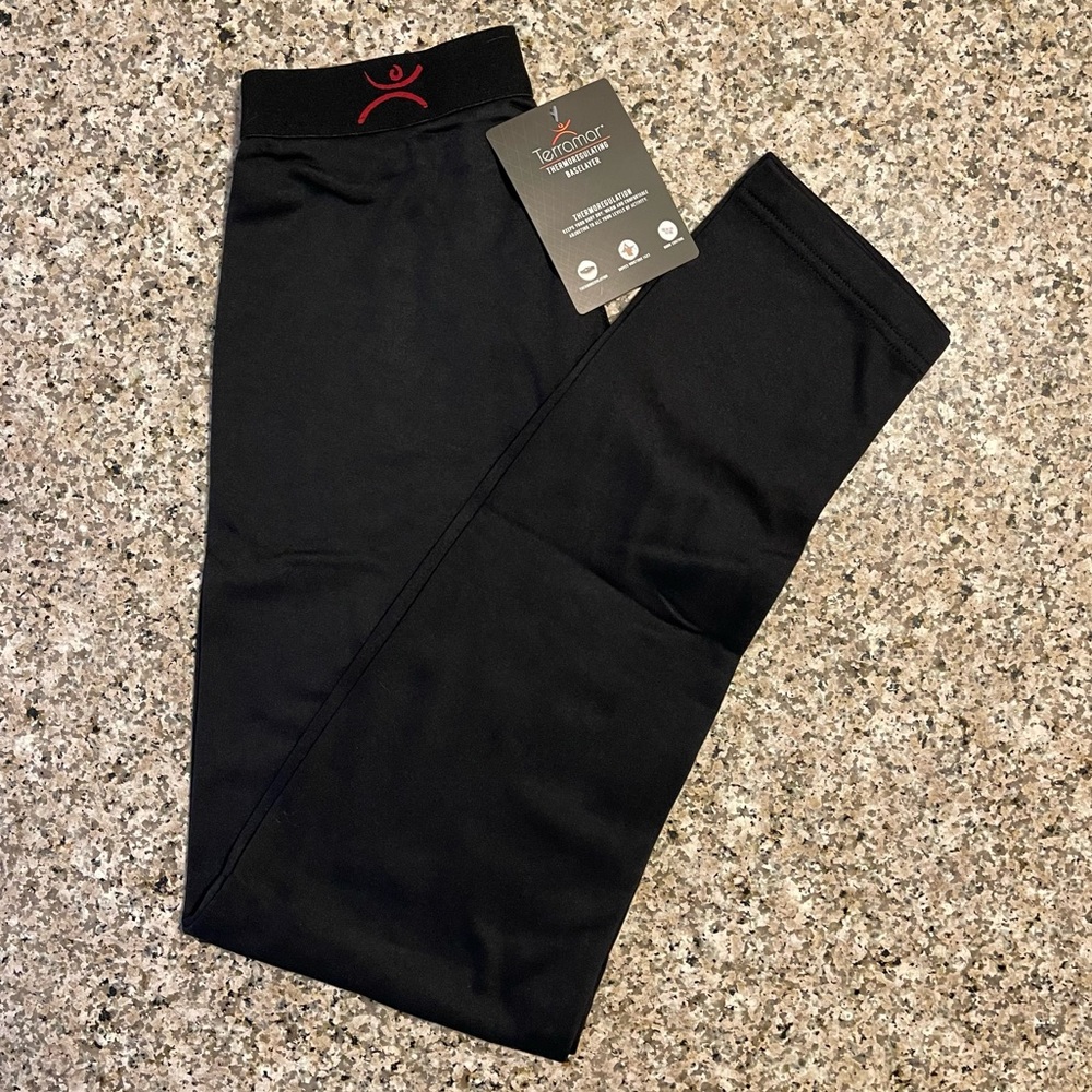 NEW Terramar THERMOREGULATING BASELAYER Military fleece pants Men’s Small